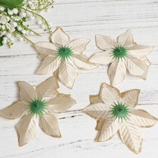 12 Pcs Fiori Stella Di Natale