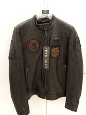 GIUBBOTTO IN PELLE AERONAUTICA MILITARE 
