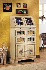 MOBILE DISPENSA DECORATO LEGNO