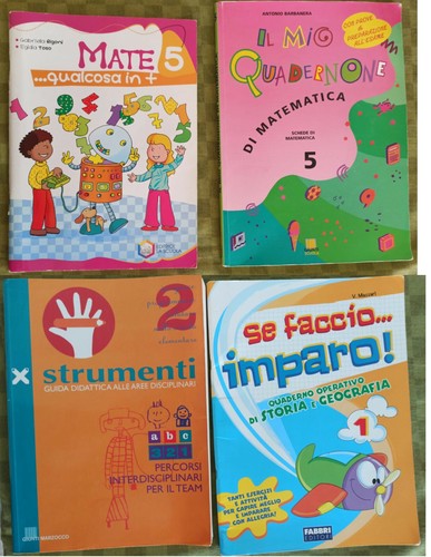 Libri scuola elementare - libri,