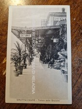 CARTOLINA GROTTAMMARE Ascoli P - Tettoia della Stazione - ANNO 1931 -  fp VG