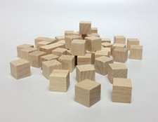 Cubetti in legno, dimensioni