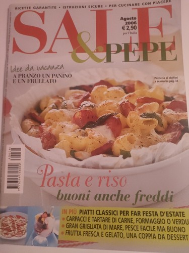 Rivista sale pepe ricette - rivista, e
