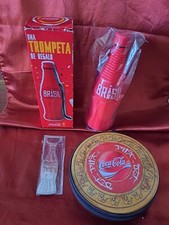 VUVUZELA BRASIL + ABRELATAS + PORTADISCOS COCA COLA - ENVIO CERTIFICADO