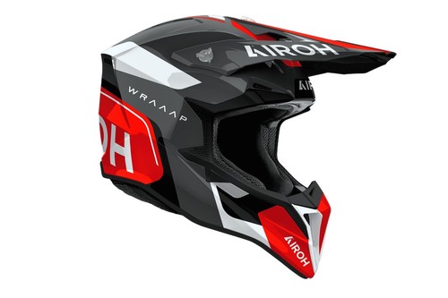Casco motocross airoh wraaap - casco,