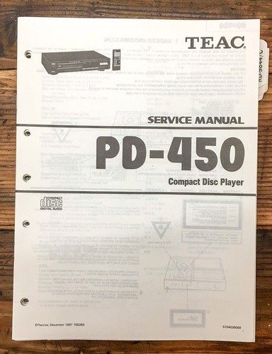 Teac 450 lettore manuale - teac,