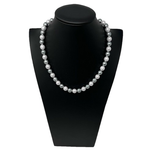 Collana girocollo perle 10mm - perle,