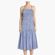 $465 NEW TANYA TAYLOR BLUE