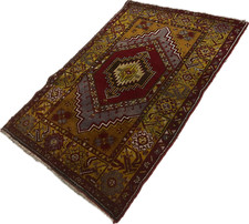 Tappeto Turco Anatolico 110x155 cm Fatto a Mano Lana – Vintage Orientale