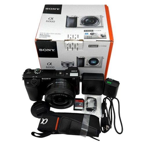 Mint box sony alpha a6000 - in,