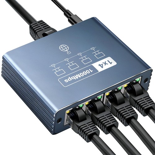 Switch ethernet porte - ethernet, 4
