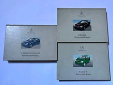 Manuali Uso e Manutenzione Mercedes Collezione Stock 3 PZ
