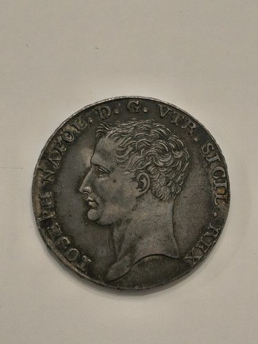 Napoli piastra 1808 - 1808, (bb+)