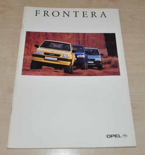 Brochure depliant opel