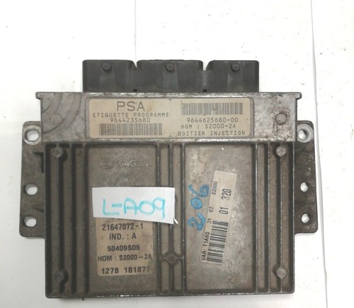 206 peugeot centralina motore - peugeot,