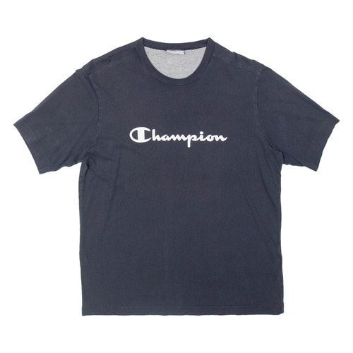 Shirt champion uomo blu l - t-shirt,