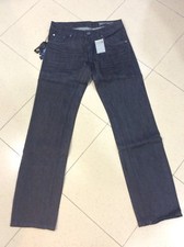 JEANS CLINK BERLIN UOMO, CERNIERE E RIFINITURE PELLE TASCHE MIS 32