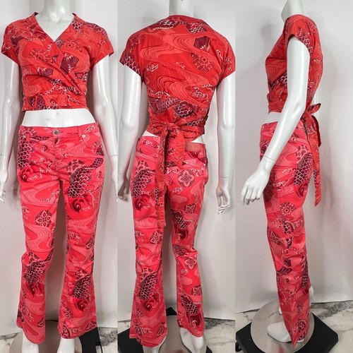 Set top pantaloni vintage - top, e