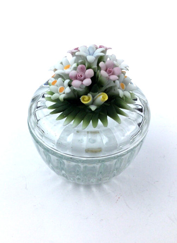 Scatolina cristallo con - in,