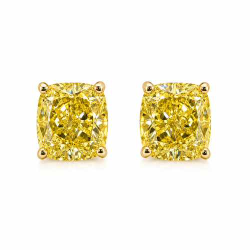 Orecchini con diamanti fancy - diamanti,