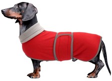 Morezi - Costume per cani perfetto per bassotti cappotto invernale per cani 