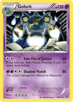 Golurk 101 pokemon - -,