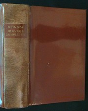 OEUVRES COMPLETES SPINOZA