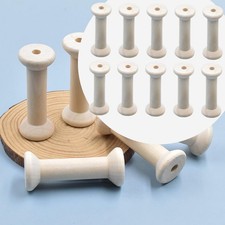 10x rocchetti di legno non