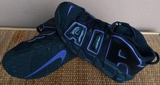 Nike Air Uptempo 96 Action Grape Nero Viola N.ro 44.5 U.S. 10.5 Cm. 28.5