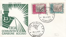 28/4/1971-1 FDC FIRST DAY"20° ANNICERSARIO DELLA CECA"(L1823)