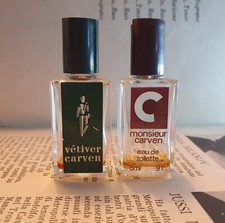 Carven Eau De Toilette Vetiver 2 Mignon Vuoti Collezione Svuotacantina