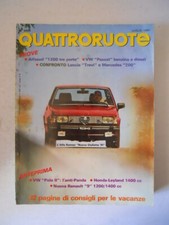 QUATTRORUOTE 309 1981 Alfasud
