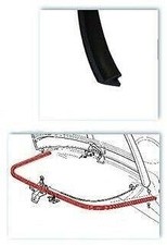 Guarnizione cofano anteriore Fiat 500 D/F/R/L