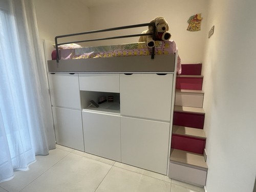 Cameretta con letto armadi - cameretta,
