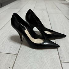 Christian Dior Vintage Scarpe Con Tacco In Vernice Da Donna Tg 35