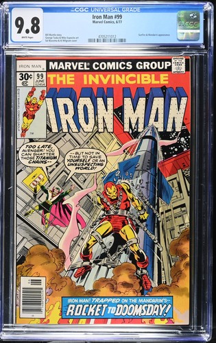Iron man cgc - iron, 9,8