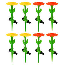 8x Fiori Wassersprinkler Irrigatore da Giardino Giocattolo Acquatico a Spruzzo
