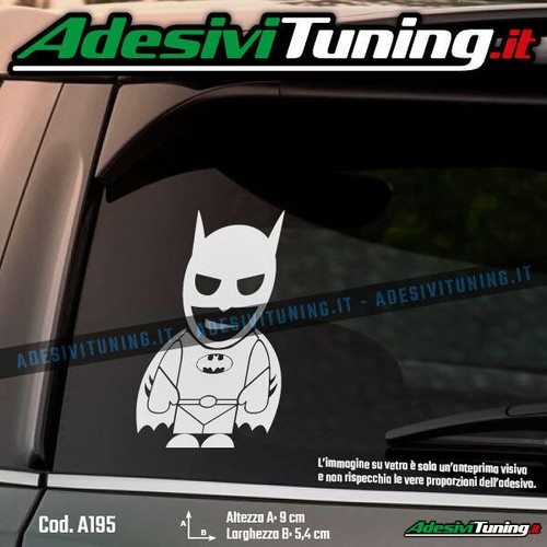Adesivo batman omino sticker - batman,