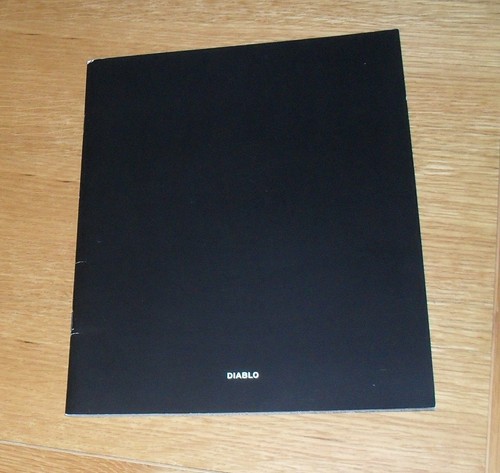 Brochure lamborghini diablo - lamborghini,