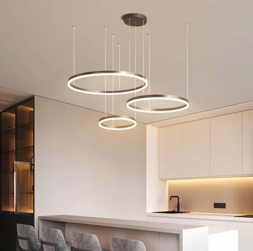 Lampadario anelli a - 3,