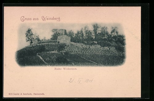 Cartolina weinsberg d - cartolina,