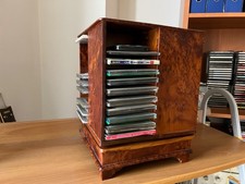 Porta CD girevole in Radica