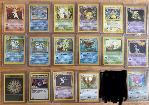 Lotto carte pokémon - 17,