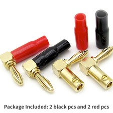 4PCS Gold Plated Banana