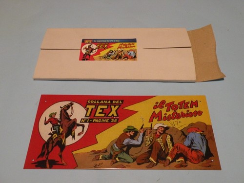 Targa metallo collana tex - metallo, n°
