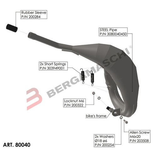 Kit espansione marmitta pancia - kit,