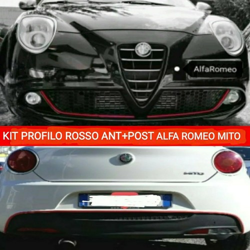 Profilo bordino rosso adesivo - bordino,