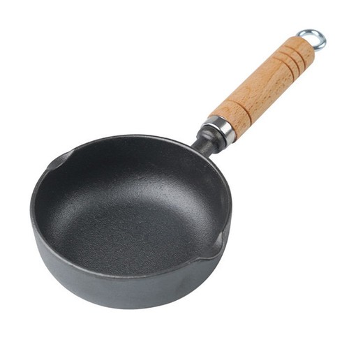 Hot milk pan frying - frying,