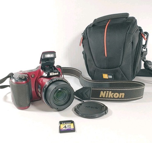 Nikon coolpix red - red, mp