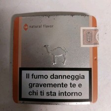Porta sigarette in metallo vintage Camel Natural Flavor